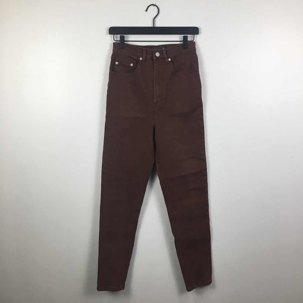 Vintage Super High Rise Rust Skinny Jeans